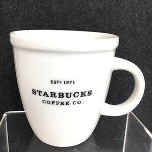 VTG 2001 Starbucks Coffee Company Est 1971Barista Coffee Mug Tea Cup